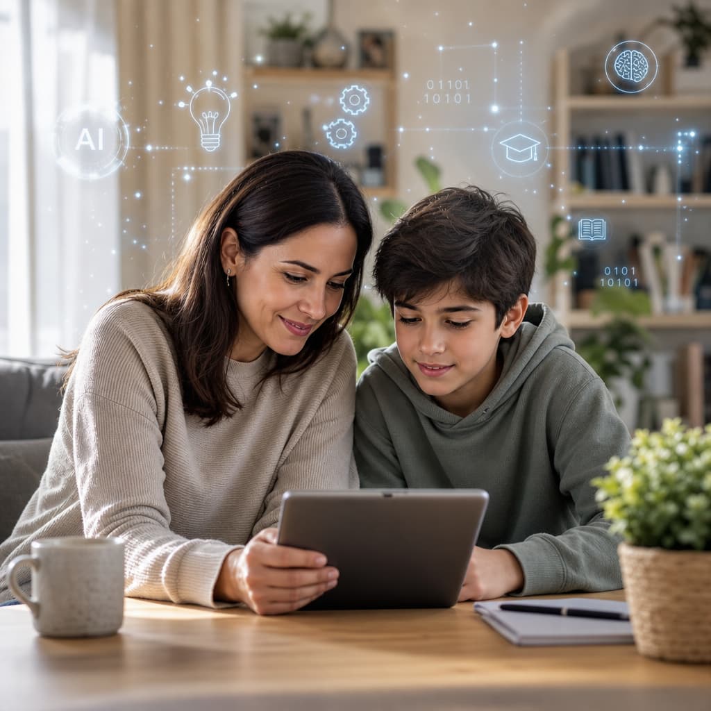 IA na Escola: Como eu ensino meu filho a usar a tecnologia sem perder a humanidade